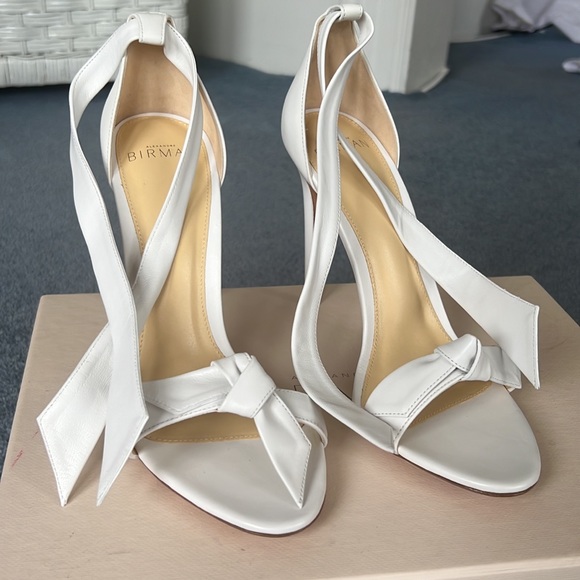 alexandre birman white heels